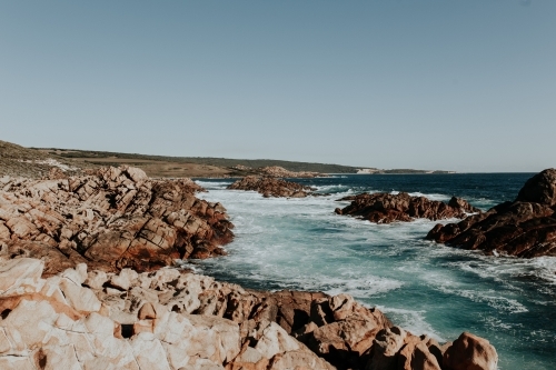 Rocky coastline - Australian Stock Image