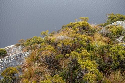 Rocky outcrop on Cradle Mountain - Australian Stock Image