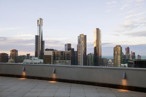 Rooftop Skyline of Melbourne