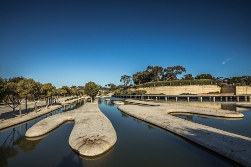 Royal Botanic Gardens Victoria - Australian Stock Image