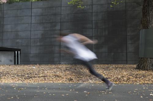 Running Blur - Australian Stock Image