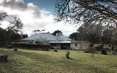 Rural farm homestead - Australian Stock Image
