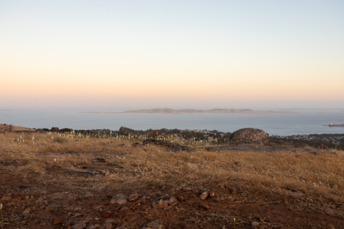 Rural sunset at Port Lincoln - Australian Stock Image