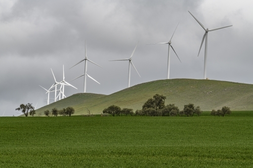 Rural wind turbines