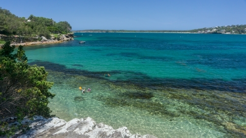 Samonhaul Bay on Port Hacking - Australian Stock Image