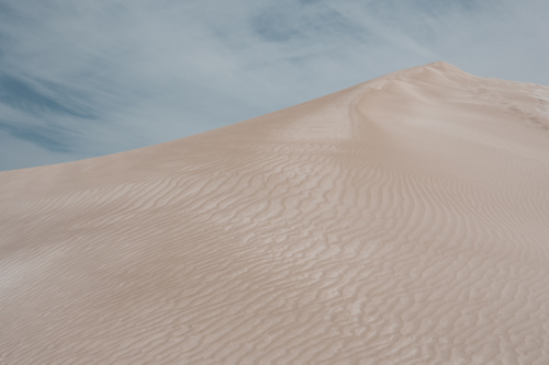 Sand Dune on South Australia's West Coast under Blue Sky - Australian Stock Image