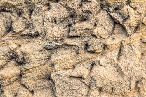 Sandstone wall texture of Country Church Jerry's Plains