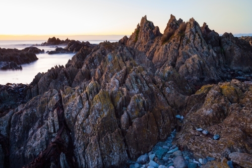 Sarah Anne Rocks - Tarkine - Tasmania - Australia - Australian Stock Image