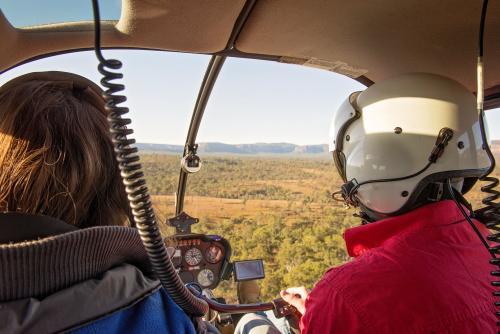Scenic Flight - Australian Stock Image