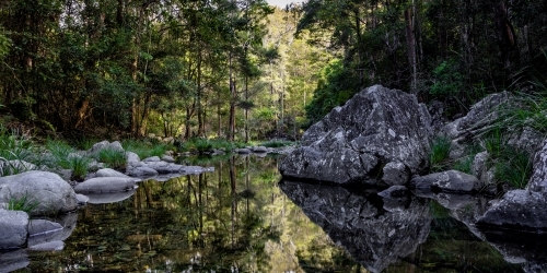 Serene reflections - Australian Stock Image