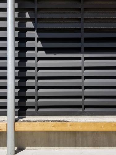 Shadows on Building Facade - Australian Stock Image