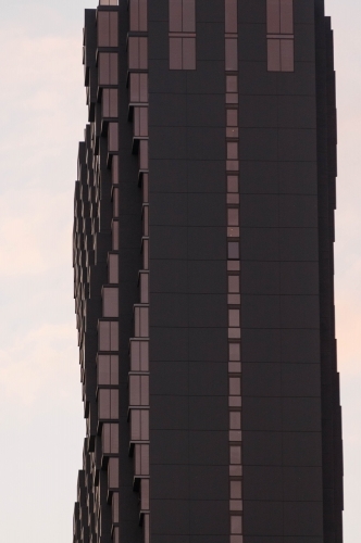 single building in melbourne,  city architecture - Australian Stock Image