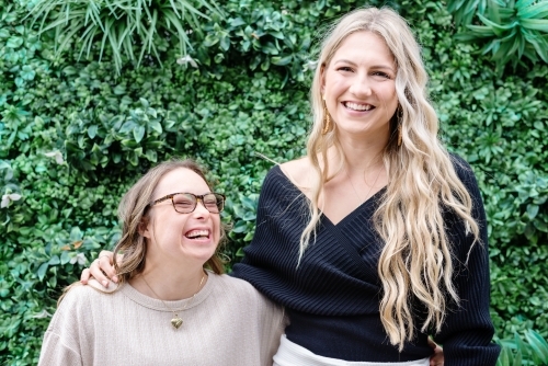 sisters - Australian Stock Image