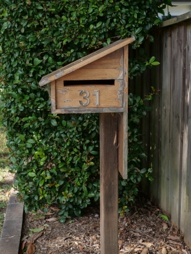 Slanted letterbox for #31
