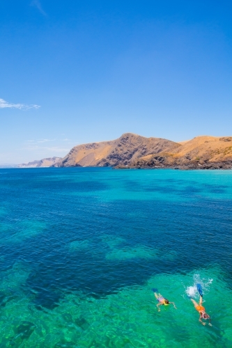 Snorkelling in paradise at Second Valley, Fleurieu Peninsula, South Australia