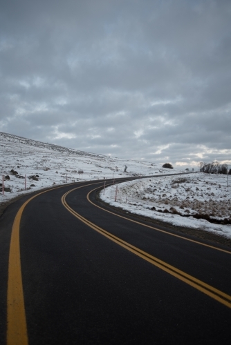 Snowy Highway - Landscape