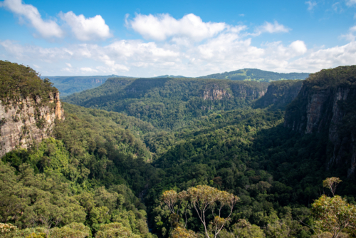 Southern Highlands of NSW from near Carrington Falls - Australian Stock Image