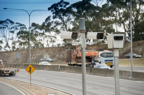 Speed camera - Australian Stock Image