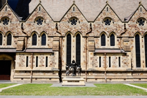 St Francis Xavier Cathedral in Adelaide - Australian Stock Image