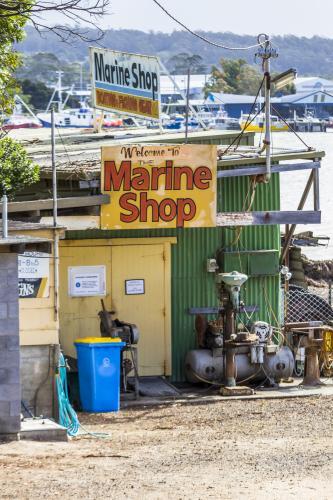 St Helens Marine - Australian Stock Image