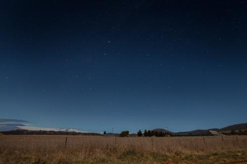 Starry sky, southern New South Wales - Australian Stock Image