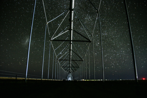Stars under pivot - Australian Stock Image