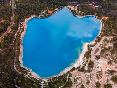 Stockton Lake Western Australia - Australian Stock Image
