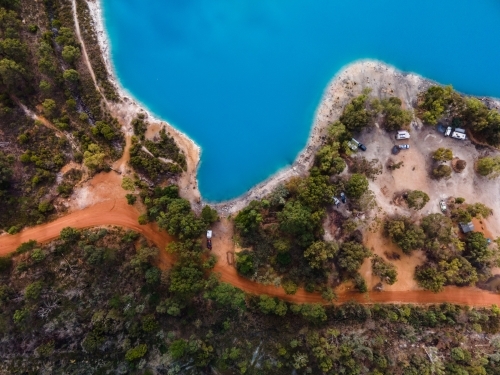 Stockton Lake Western Australia - Australian Stock Image