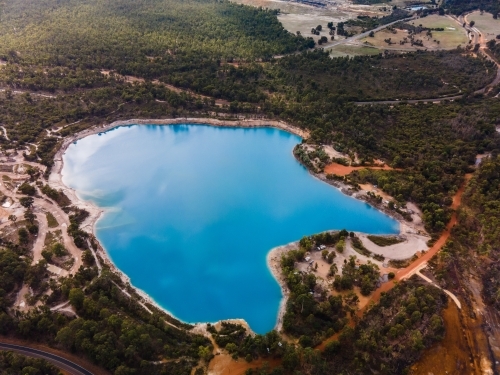 Stockton Lake Western Australia - Australian Stock Image