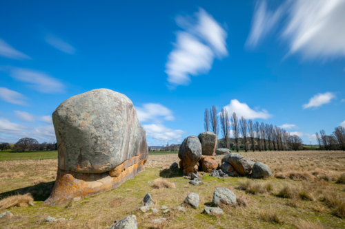 Stonehenge Recreational Area, near Glen Innes, New South Wales - Australian Stock Image