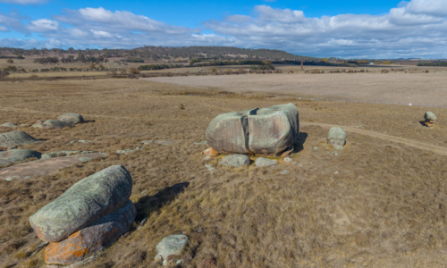 Stonehenge Recreational Reserve near Glen Innes - Australian Stock Image