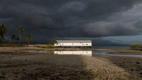 Sugar Wharf in Port Douglas at First light - Australian Stock Image