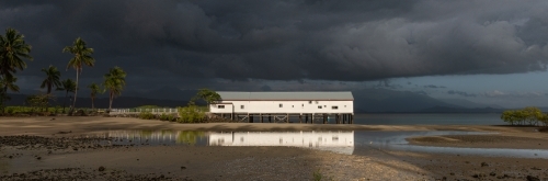Sugar Wharf in Port Douglas at First light - Australian Stock Image