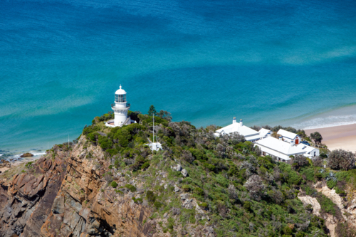 Sugarloaf Lighthouse - Australian Stock Image