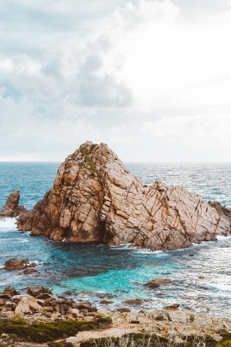 Sugarloaf rock - Australian Stock Image