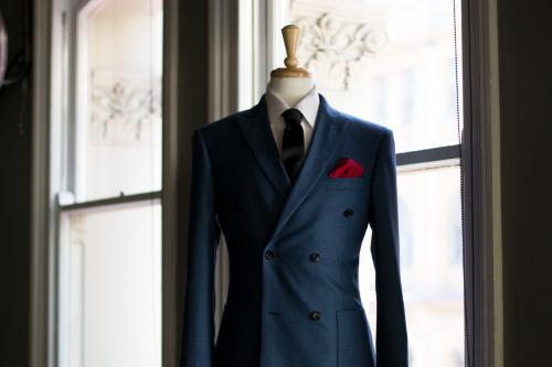 Suit on mannequin