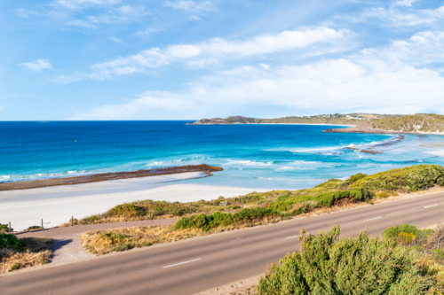 Summer colours of West Beach Esperance - Australian Stock Image