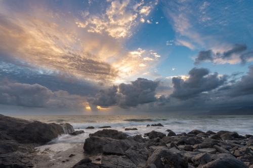 Sunrise at 4 Mile Beach, Port Douglas - Australian Stock Image