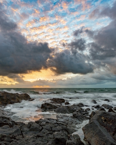 Sunrise at 4 Mile Beach, Port Douglas - Australian Stock Image