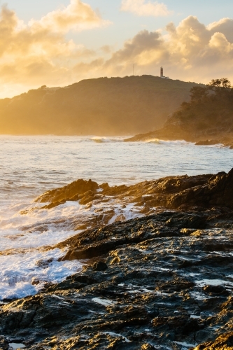 Sunrise at Cape Moreton - Australian Stock Image