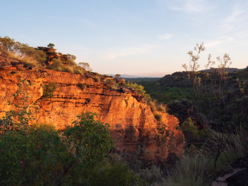 Sunrise at Mirima National Park, Kununurra - Australian Stock Image