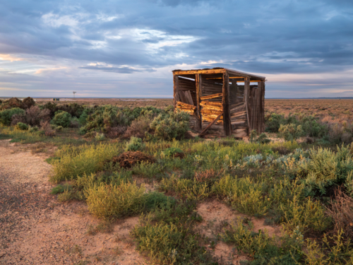 Sunrise at Mungo National Park - Australian Stock Image