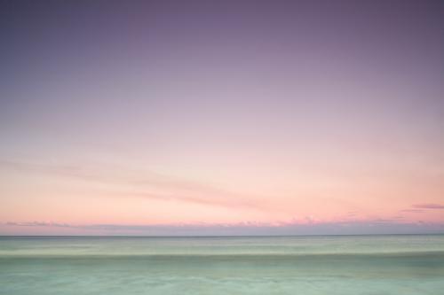 Sunset landscape at the beach - Australian Stock Image