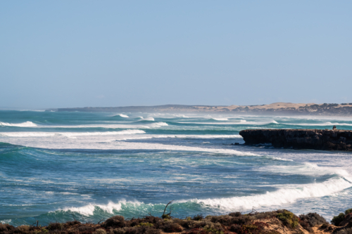 Surf at Cactus Beach, South Australia - Australian Stock Image