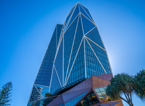 Surfers Paradise on the Gold Coast - Australian Stock Image