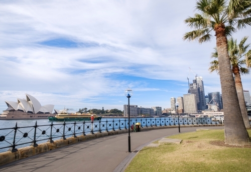Sydney Foreshore and Ferry - Australian Stock Image