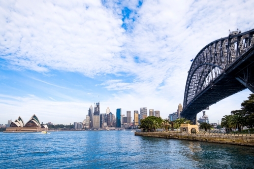 Sydney Harbour with Sydney Opera House and Sydney Harbour Bridge
