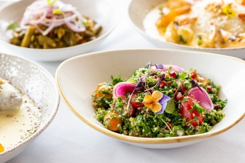 Middle Eastern Banquet - Australian Stock Image