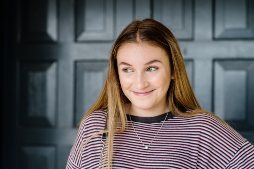 teenage girl - Australian Stock Image