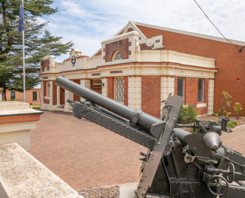 Tenterfield War Memorial in northern New South Wales - Australian Stock Image
